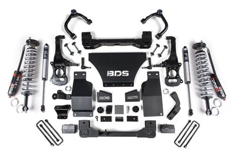 4 Inch Lift Kit | FOX 2.5 Performance Elite Coil-Over | Chevy Silverado or GMC Sierra 1500 (19-24) 4WD | Gas BDS Suspension