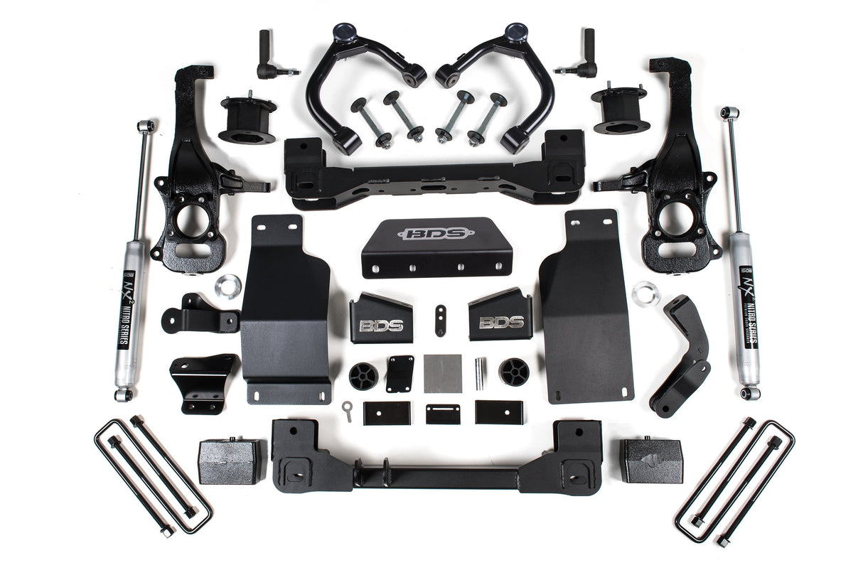 4 Inch Lift Kit | Chevy Trail Boss or GMC AT4 1500 (20-26) 4WD | Diesel BDS Suspension
