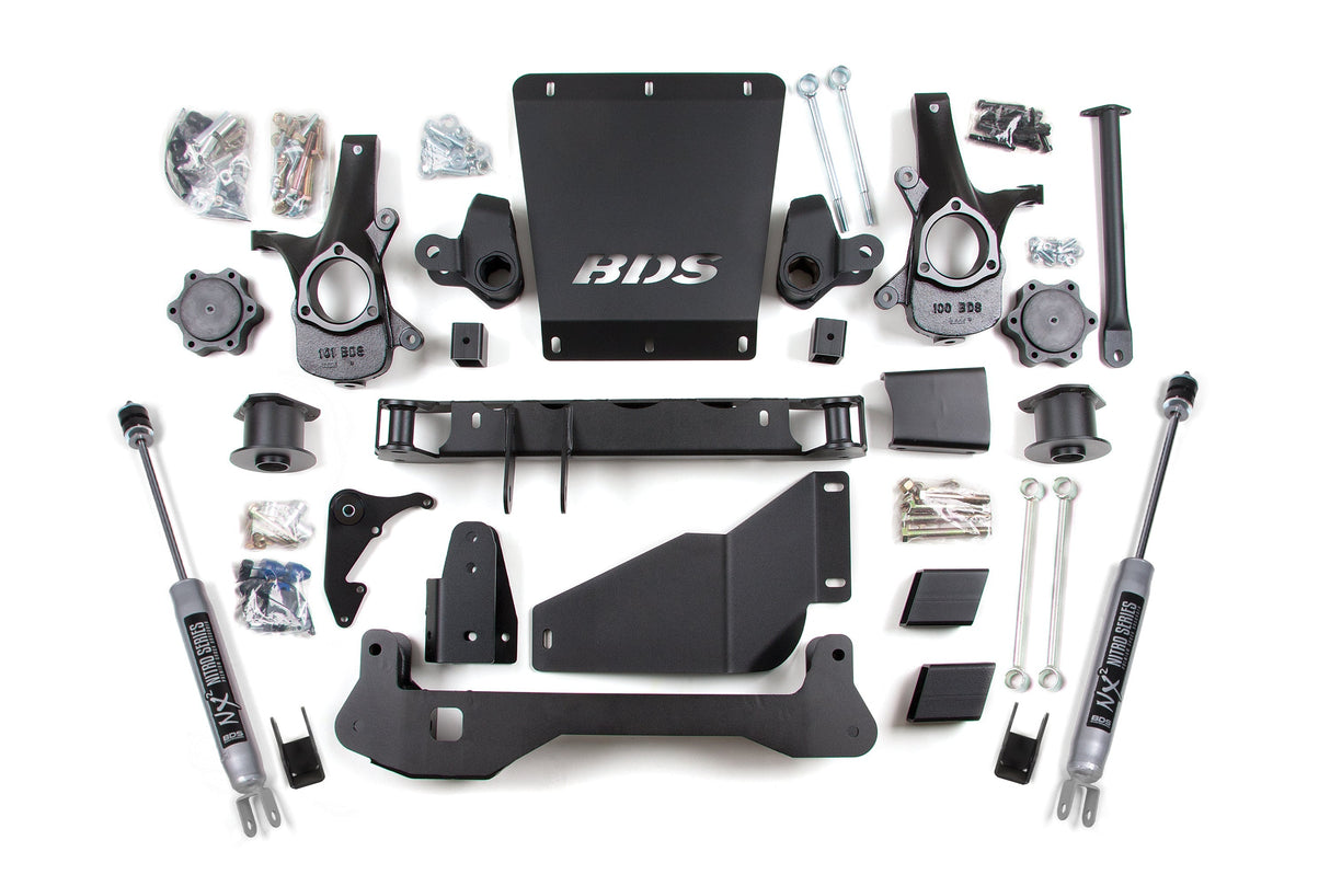 4 Inch Lift Kit | Chevy/GMC Avalanche, Surburban, Tahoe, or Yukon 1500 (00-06) 4WD BDS Suspension