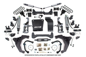 6.5 Inch Lift Kit | FOX 2.5 Coilover Conversion | Chevy Silverado or GMC Sierra 2500HD/3500HD (11-19) | Diesel BDS Suspension