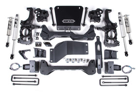 6.5 Inch Lift Kit | FOX 2.5 HTO Performance Series | Chevy Silverado or GMC Sierra 2500HD/3500HD (20-26) 4WD BDS Suspension