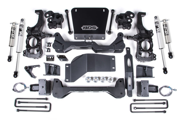6.5 Inch Lift Kit | FOX 2.5 HTO Performance Series | Chevy Silverado or GMC Sierra 2500HD/3500HD (20-26) 4WD BDS Suspension