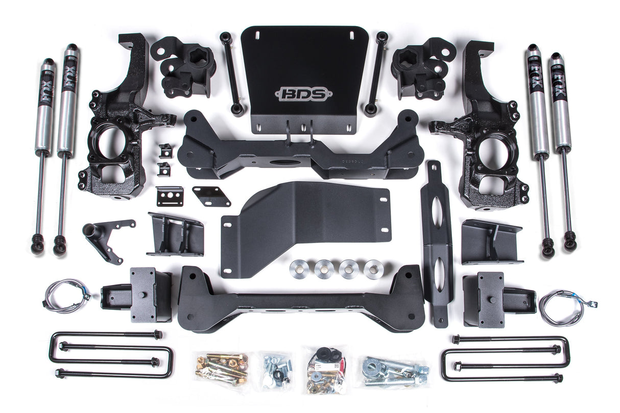 6.5 Inch Lift Kit | Chevy Silverado or GMC Sierra 2500HD/3500HD (20-26) 4WD BDS Suspension