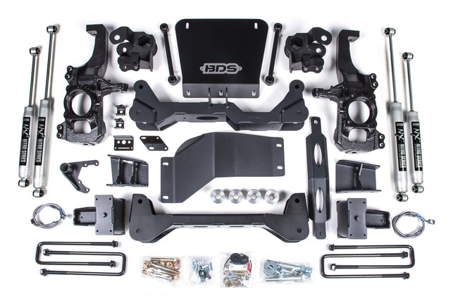 6.5 Inch Lift Kit | Chevy Silverado or GMC Sierra 2500HD/3500HD (20-26) 4WD BDS Suspension