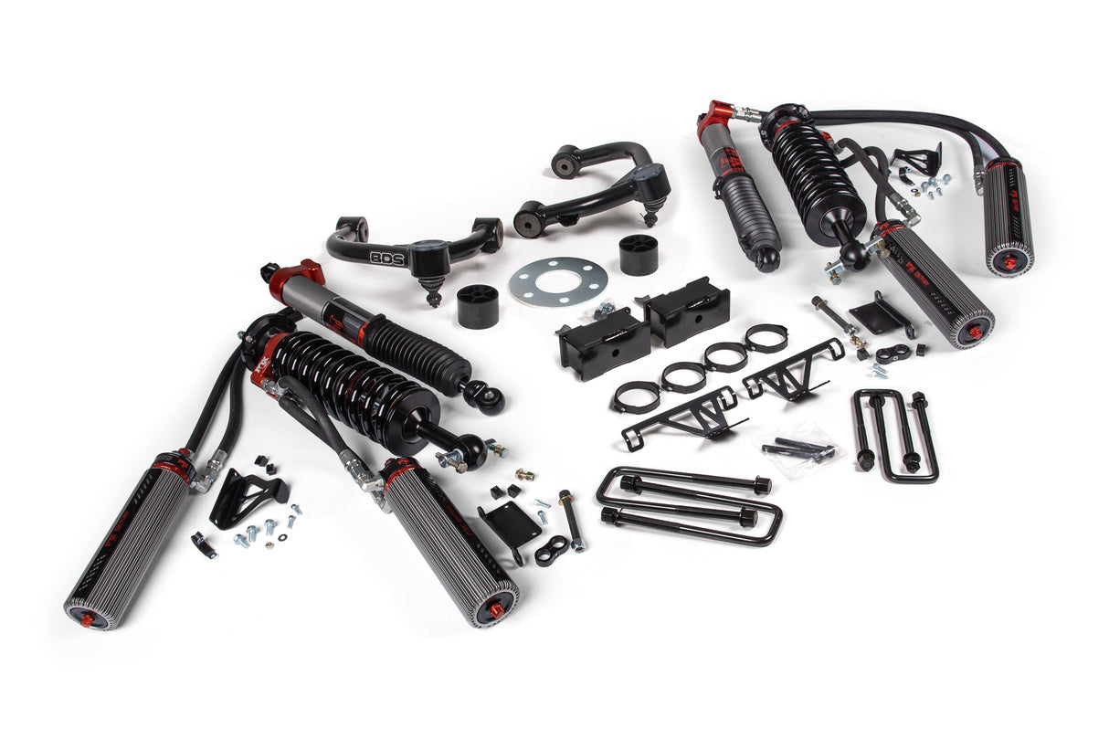 3.5 Inch Lift Kit | FOX 3.0 Bypass Factory Race Series | Chevy Silverado And GMC Sierra 1500 (19-24) BDS Suspension