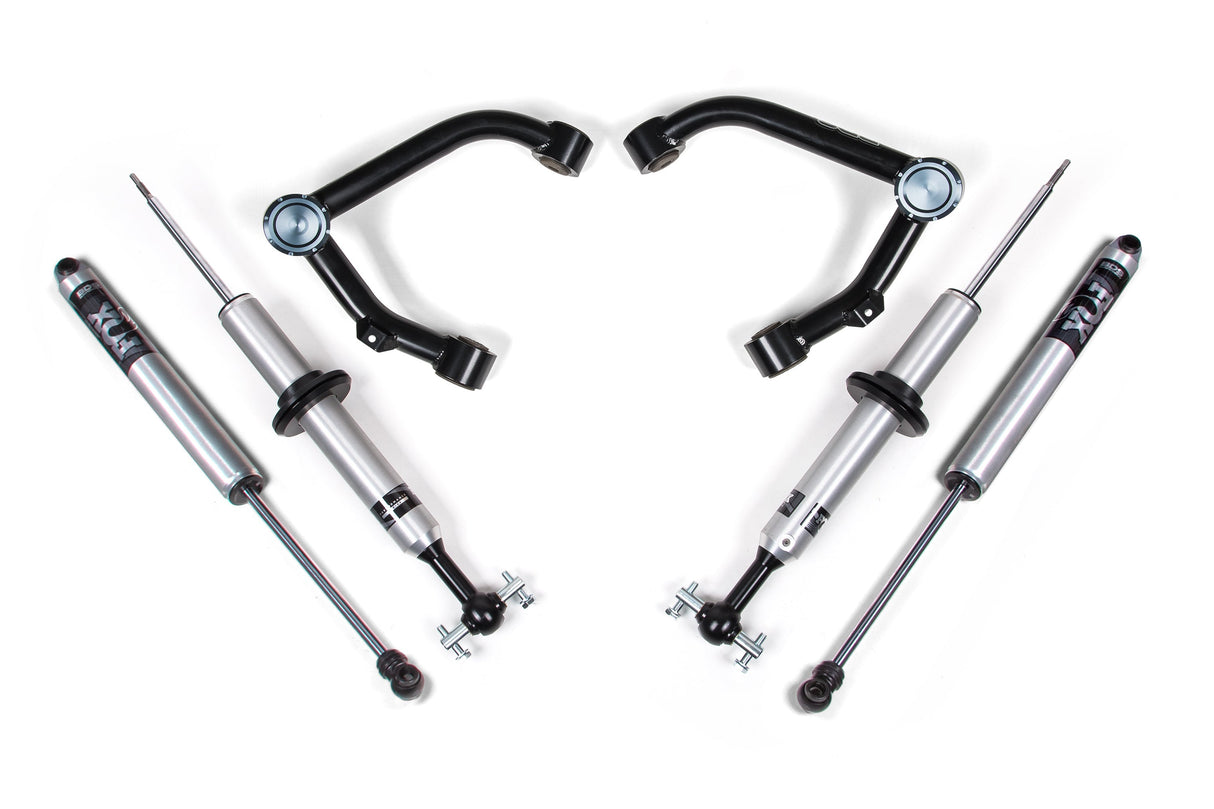 2 Inch Leveling Kit | FOX 2.0 Snap Ring Strut | Chevy Silverado or GMC Sierra 1500 (07-13) 4WD BDS Suspension