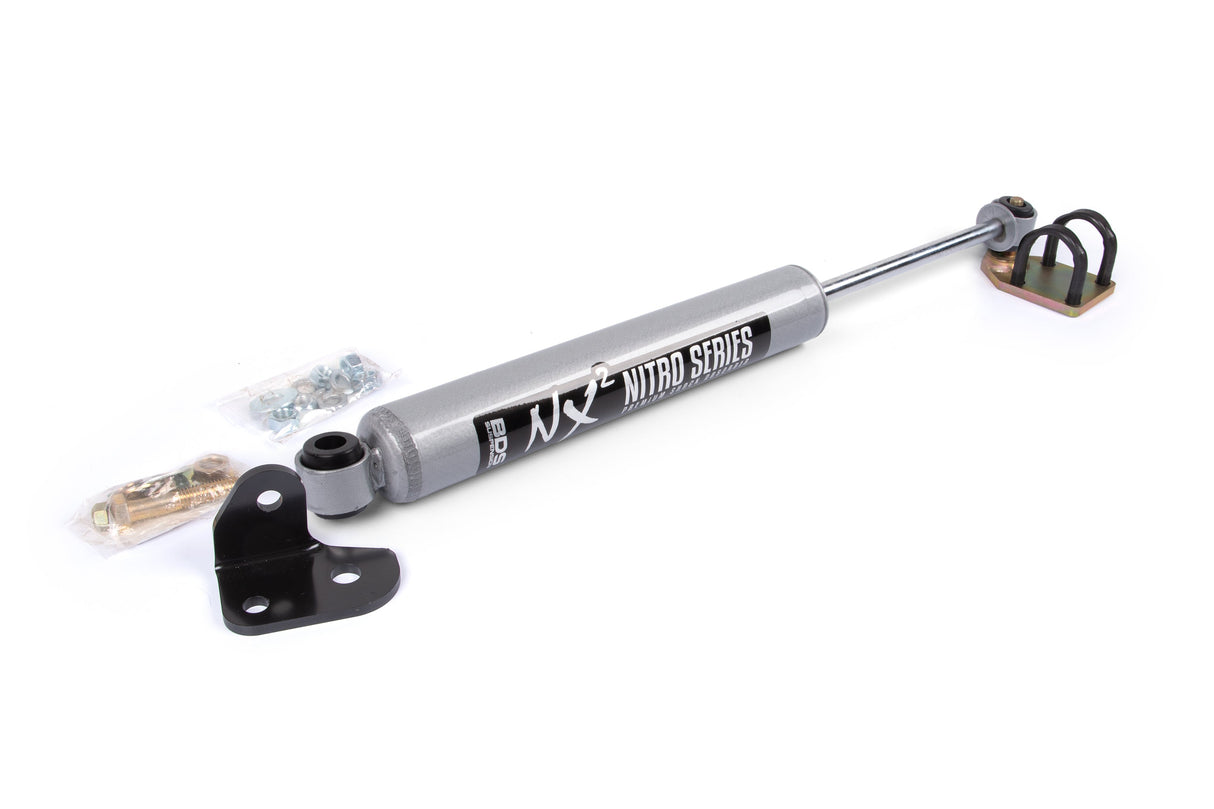 High Mount Steering Stabilizer Kit w/ NX2 Shock | Jeep Wrangler JK (07-18) BDS Suspension