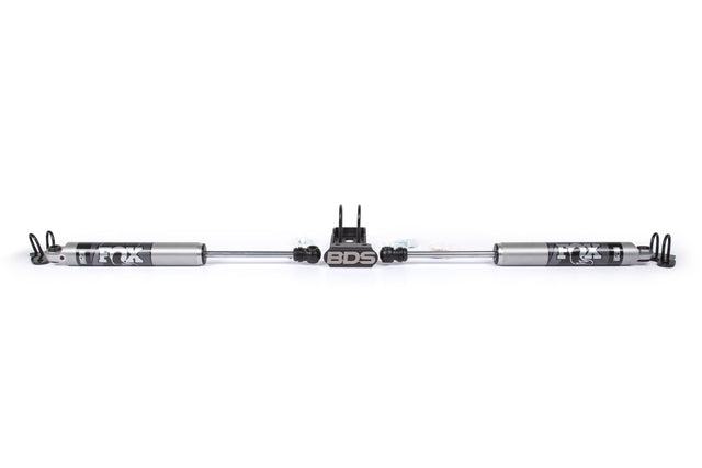 Dual Steering Stabilizer kit W/ FOX 2.0 Performance Shocks | Jeep Wrangler JL (18-27) and Gladiator JT (20-26) BDS Suspension