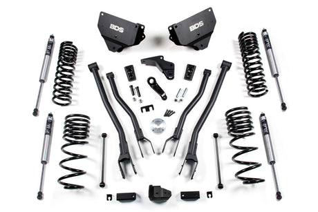 4 Inch Lift Kit w/ 4-Link | Ram 2500 (14-18) 4WD | Diesel BDS Suspension