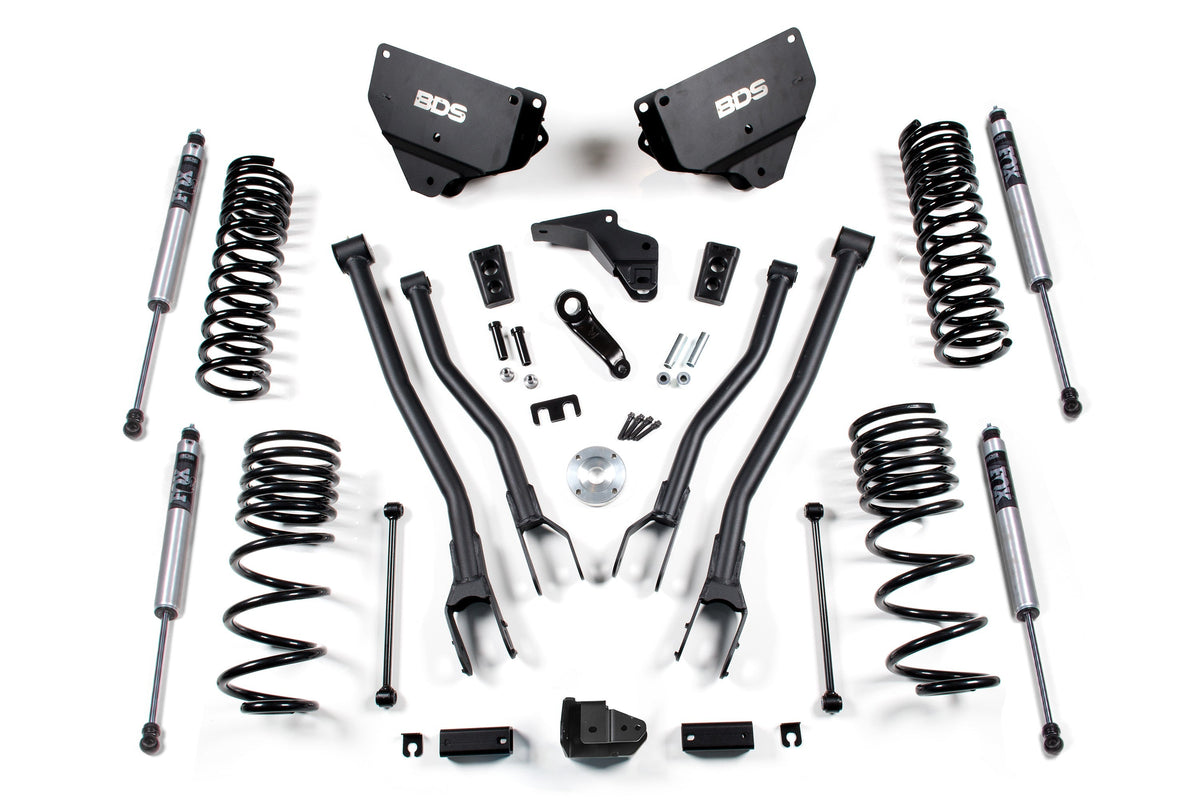 4 Inch Lift Kit w/ 4-Link | Ram 2500 (14-18) 4WD | Gas BDS Suspension