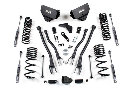 4 Inch Lift Kit w/ 4-Link | Ram 2500 (14-18) 4WD | Gas BDS Suspension