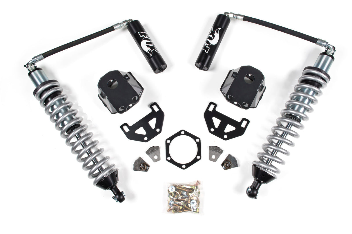 FOX 2.5 Coilover Conversion Upgrade - 3 Inch Lift | Factory Series | Dodge Ram 2500 (03-13) & 3500 (03-12) 4WD | Diesel BDS Suspension