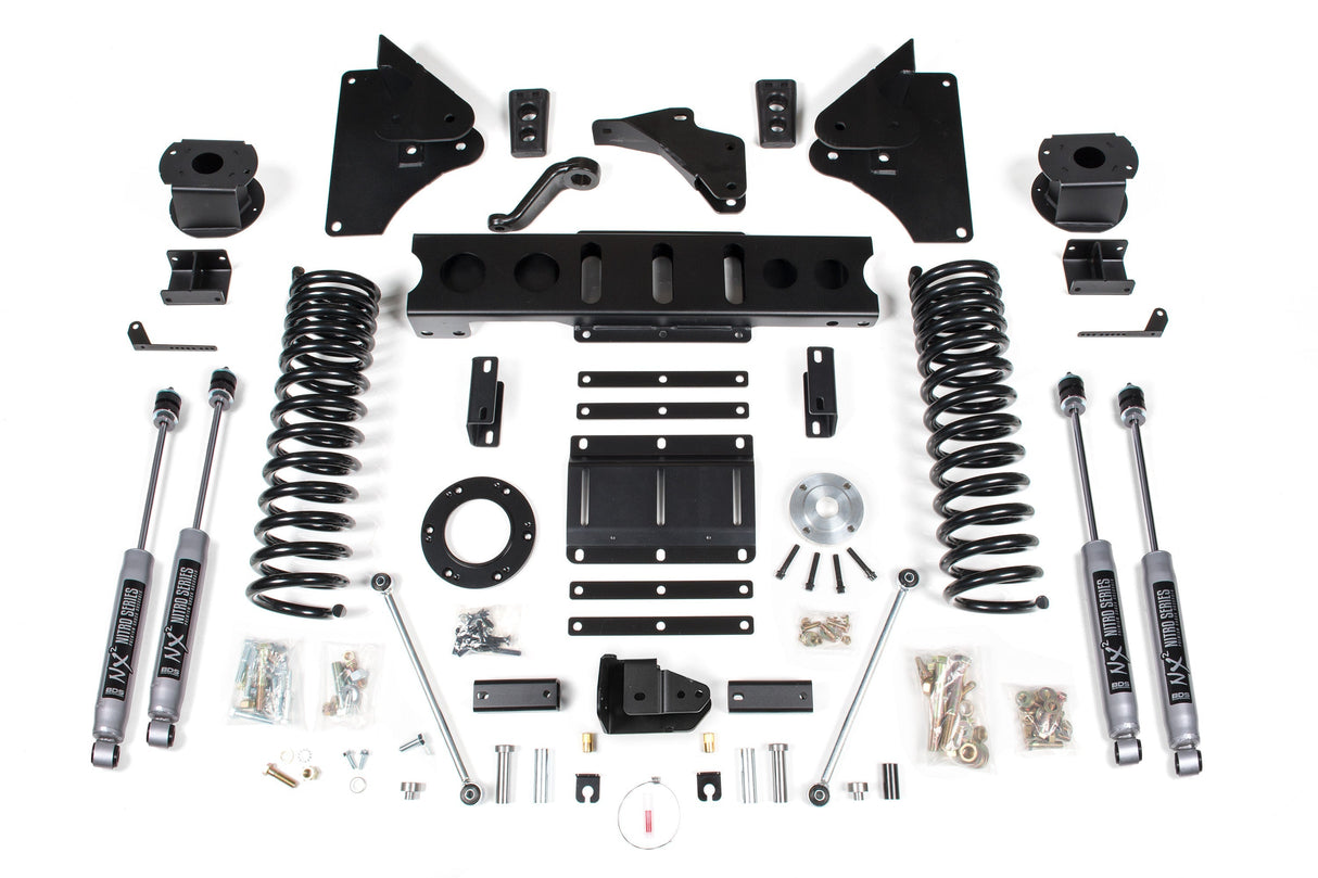 5.5 Inch Lift Kit w/ 4-Link | Ram 2500 w/ Rear Air Ride (14-18) 4WD | Gas BDS Suspension