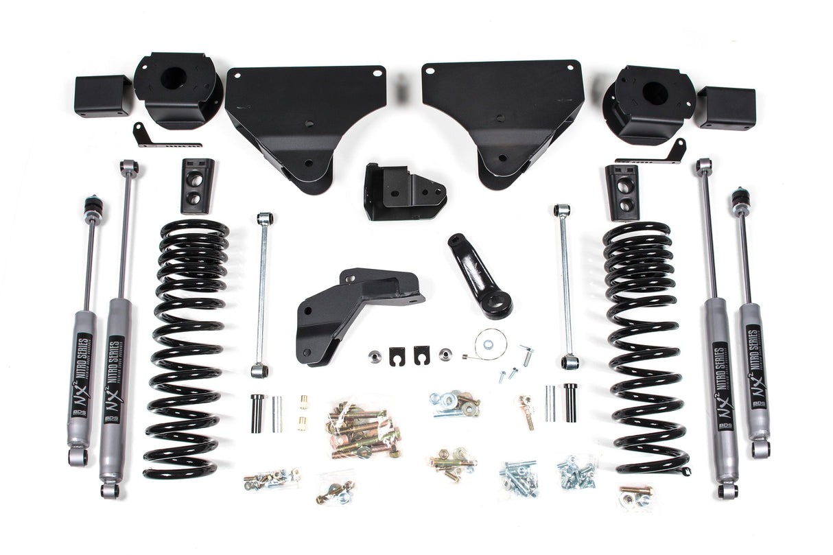 4 Inch Lift Kit | Ram 2500 w/ Rear Air Ride (14-18) 4WD | Gas BDS Suspension