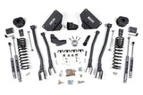 4 Inch Lift Kit w/ 4-Link | Ram 2500 w/ Rear Air Ride (14-18) 4WD | Gas BDS Suspension