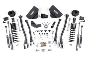 4 Inch Lift Kit w/ 4-Link | Ram 2500 w/ Rear Air Ride (14-18) 4WD | Gas BDS Suspension
