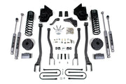 4 Inch Lift Kit w/ 4-Link | Ram 3500 w/ Rear Air Ride (13-18) 4WD | Gas BDS Suspension