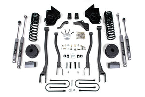 4 Inch Lift Kit w/ 4-Link | Ram 3500 w/ Rear Air Ride (13-18) 4WD | Diesel BDS Suspension