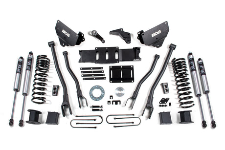 5.5 Inch Lift Kit w/ 4-Link | Ram 3500 w/ Rear Air Ride (13-18) 4WD | Gas BDS Suspension