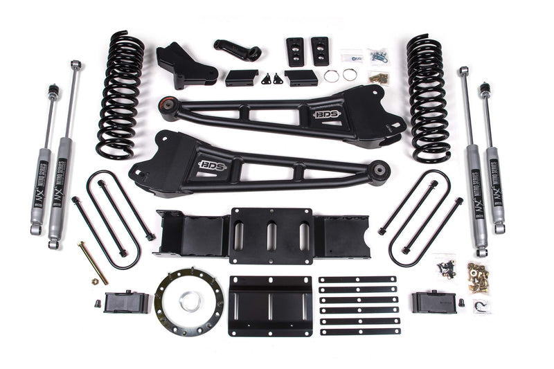 4 Inch Lift Kit w/ Radius Arm | Ram 3500 (19-23) 4WD | Gas BDS Suspension
