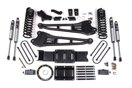 4 Inch Lift Kit w/ Radius Arm | 3 Inch Rear Block | Ram 3500 (19-24) 4WD | Diesel BDS Suspension