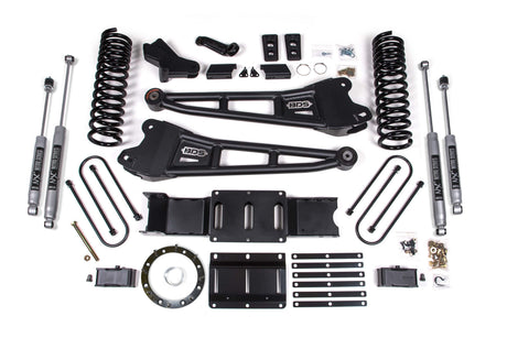4 Inch Lift Kit w/ Radius Arm | 3 Inch Rear Block | Ram 3500 (19-24) 4WD | Diesel BDS Suspension
