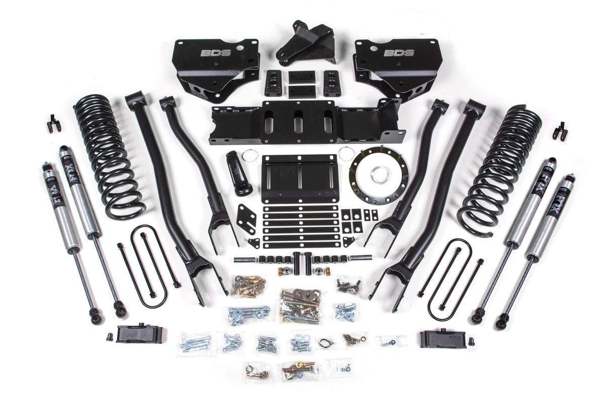 4 Inch Lift Kit w/ 4-Link | Ram 3500 (19-23) 4WD | Diesel BDS Suspension