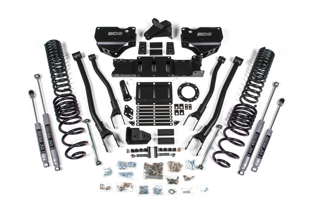 4 Inch Lift Kit w/ 4-Link | Ram 2500 (19-24) 4WD | Diesel BDS Suspension