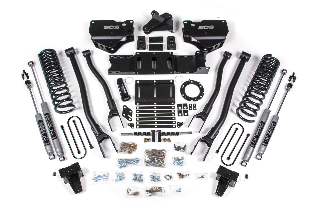 5.5 Inch Lift Kit w/ 4-Link | Ram 3500 (19-24) 4WD | Gas BDS Suspension