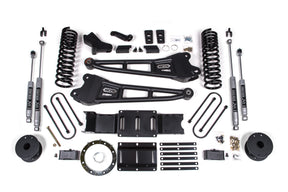 4 Inch Lift Kit w/ Radius Arm | Ram 3500 w/ Rear Air Ride (19-24) 4WD | Gas BDS Suspension