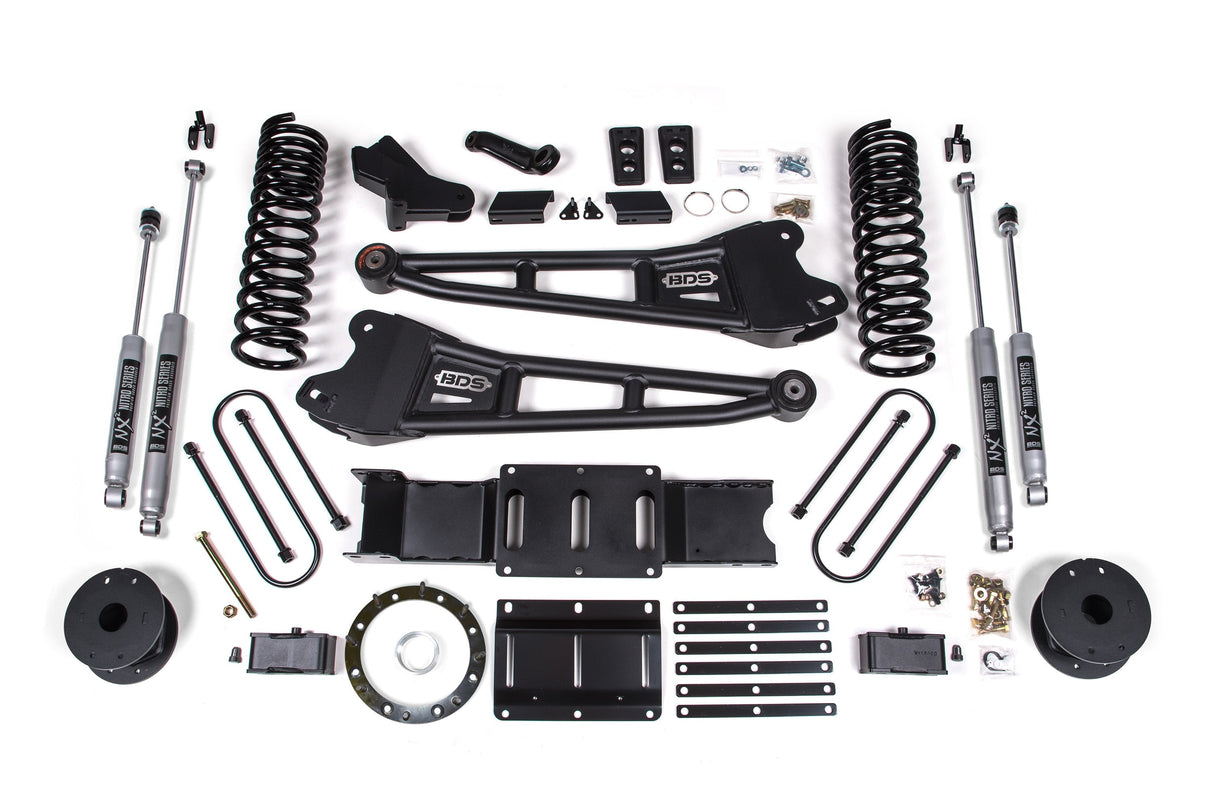 4 Inch Lift Kit w/ Radius Arm | Ram 3500 w/ Rear Air Ride (19-24) 4WD | Diesel BDS Suspension