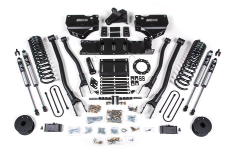 4 Inch Lift Kit w/ 4-Link | Ram 3500 w/ Rear Air Ride (19-24) 4WD | Diesel BDS Suspension