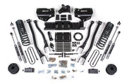4 Inch Lift Kit w/ 4-Link | Ram 3500 w/ Rear Air Ride (19-24) 4WD | Gas BDS Suspension