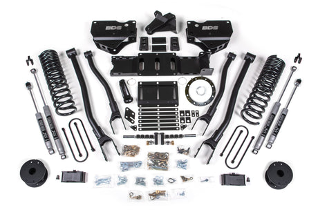4 Inch Lift Kit w/ 4-Link | Ram 3500 w/ Rear Air Ride (19-24) 4WD | Diesel BDS Suspension