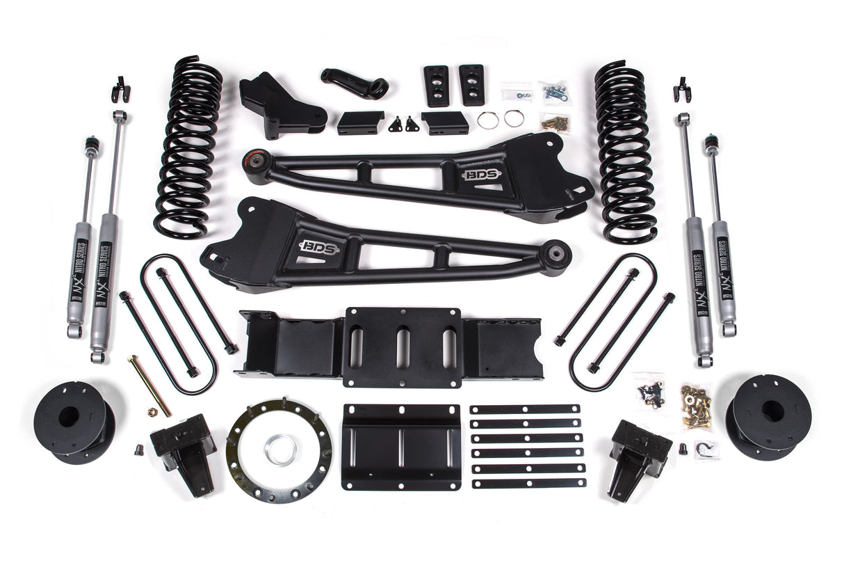 6 Inch Lift Kit w/ Radius Arm | Ram 3500 w/ Rear Air Ride (19-24) 4WD | Diesel BDS Suspension