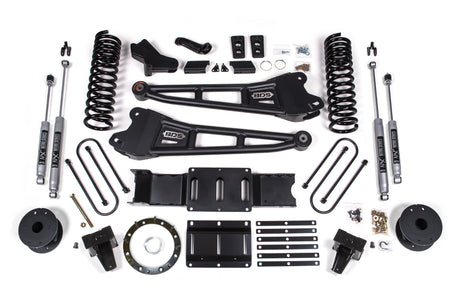 6 Inch Lift Kit w/ Radius Arm | Ram 3500 w/ Rear Air Ride (19-24) 4WD | Diesel BDS Suspension