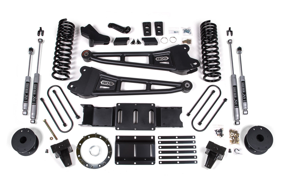 6 Inch Lift Kit w/ Radius Arm | Ram 3500 w/ Rear Air Ride (19-24) 4WD | Diesel BDS Suspension