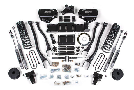 6 Inch Lift Kit w/ 4-Link | Ram 3500 w/ Rear Air Ride (19-24) 4WD | Diesel BDS Suspension