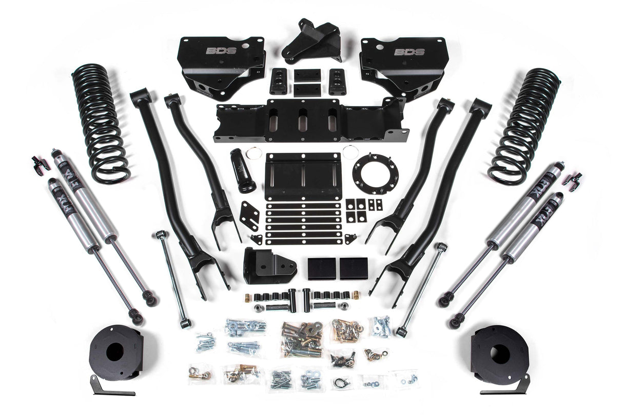 6 Inch Lift Kit w/ 4-Link | Ram 2500 w/ Rear Air Ride (19-24) 4WD | Diesel BDS Suspension