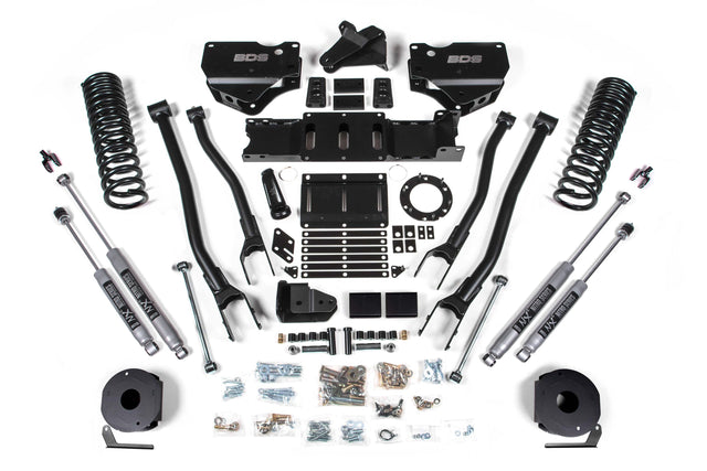 5.5 Inch Lift Kit w/ 4-Link | Ram 2500 w/ Rear Air Ride (19-24) 4WD | Gas BDS Suspension