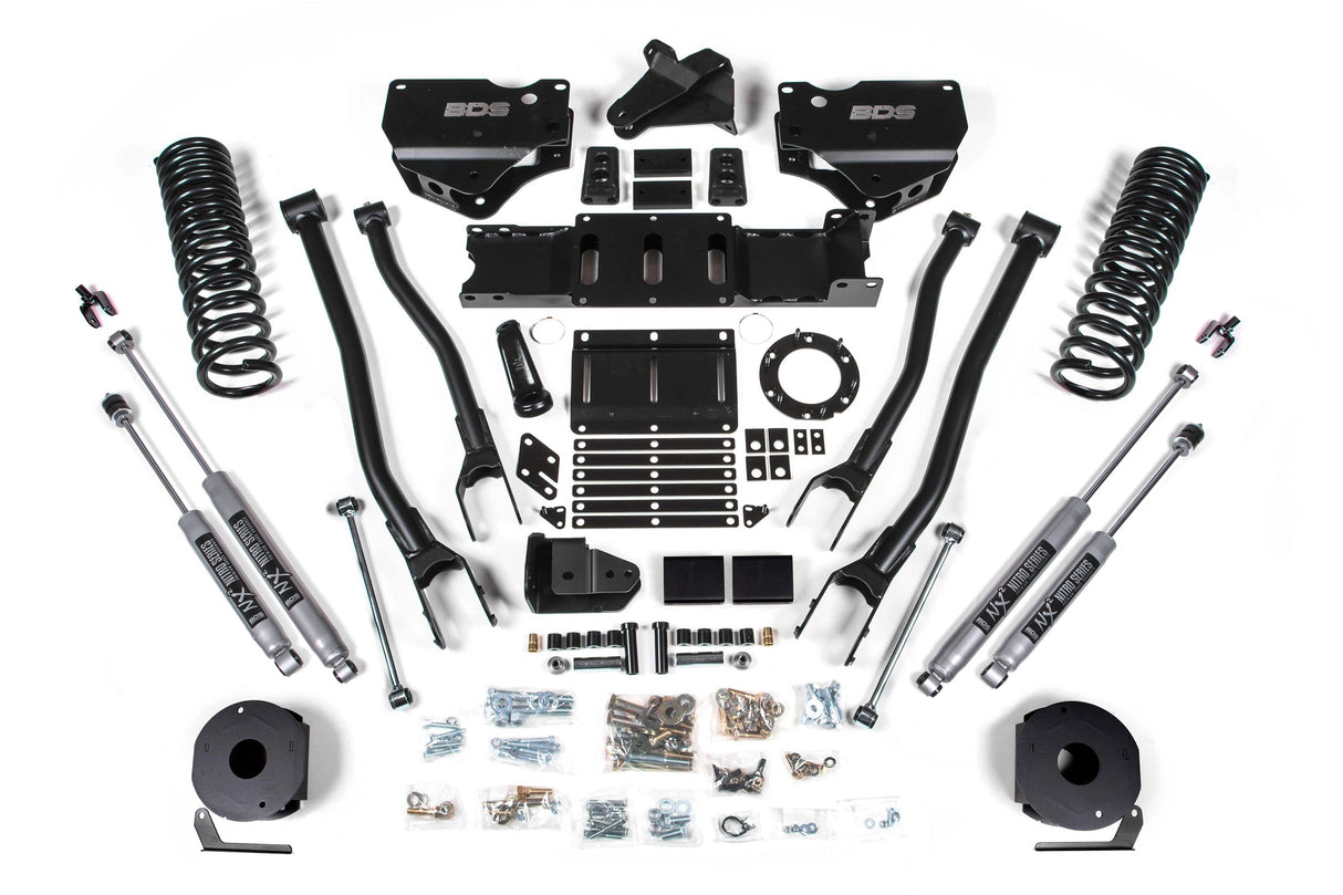 6 Inch Lift Kit w/ 4-Link | Ram 2500 w/ Rear Air Ride (19-24) 4WD | Diesel BDS Suspension