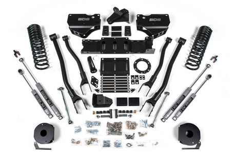 6 Inch Lift Kit w/ 4-Link | Ram 2500 w/ Rear Air Ride (19-24) 4WD | Diesel BDS Suspension