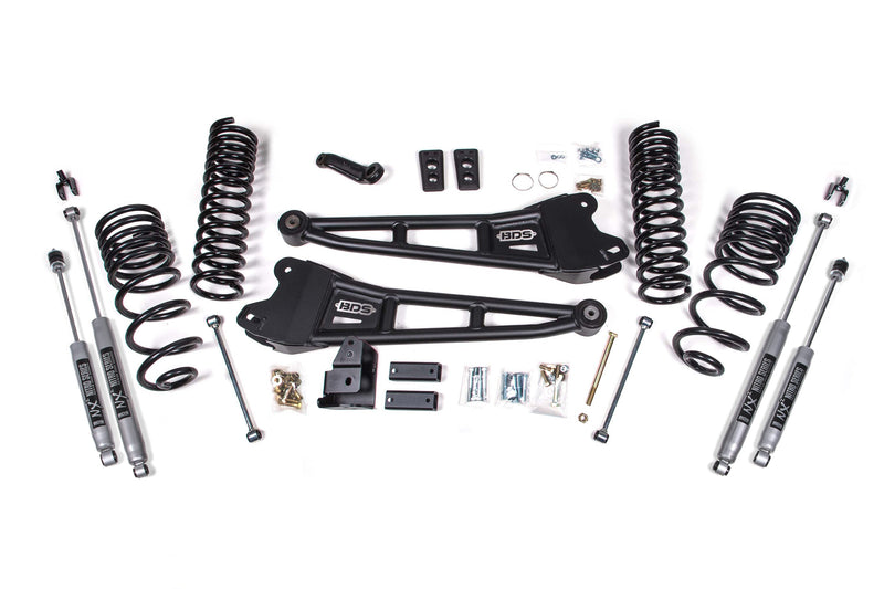 4 Inch Lift Kit w/ Radius Arm | Ram 2500 (14-18) 4WD | Diesel BDS Suspension