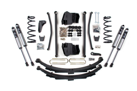 4 Inch Lift Kit | Long Arm | Dodge Ram 2500 Power Wagon (2008) 4WD | Gas BDS Suspension