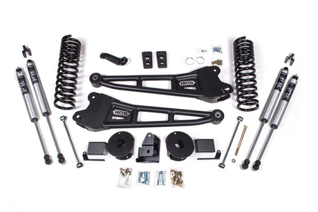 4 Inch Lift Kit w/ Radius Arm | Ram 2500 w/ Rear Air Ride (14-18) 4WD | Gas BDS Suspension