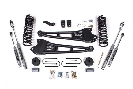 4 Inch Lift Kit w/ Radius Arm | Ram 3500 w/ Rear Air Ride (13-18) 4WD | Diesel BDS Suspension