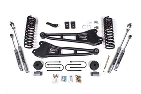 4 Inch Lift Kit w/ Radius Arm | Ram 3500 w/ Rear Air Ride (13-18) 4WD | Gas BDS Suspension