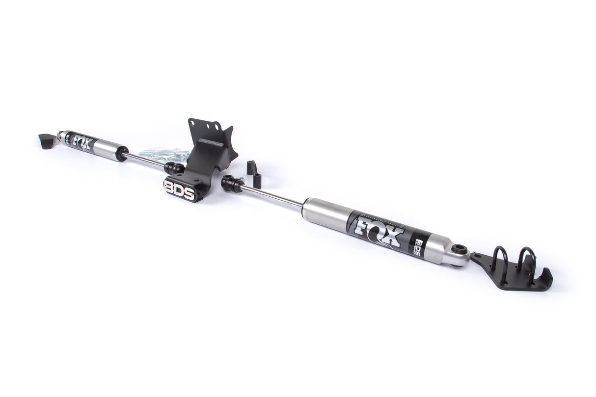 Dual Steering Stabilizer Kit w/ FOX 2.0 Performance Shocks | T-Style Steering | Ram 2500 (14-18) and 3500 (13-18) 4WD BDS Suspension