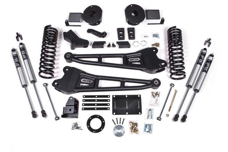 5.5 Inch Lift Kit w/ Radius Arm | Ram 2500 w/ Rear Air Ride (14-18) 4WD | Gas BDS Suspension