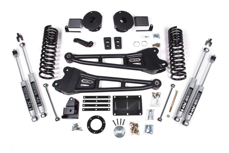 5.5 Inch Lift Kit w/ Radius Arm | Ram 2500 w/ Rear Air Ride (14-18) 4WD | Gas BDS Suspension